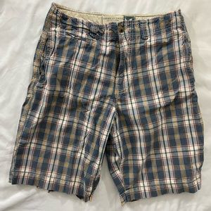American Eagle Plaid Shorts